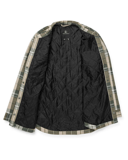 Volcom Women's Ins Riding Flannel Sand 2025