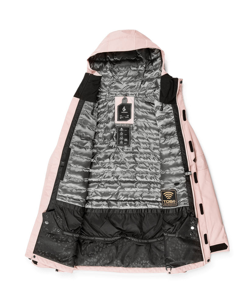 Volcom Women's Larx 2L Tds Inf Parka Adobe Rose 2025