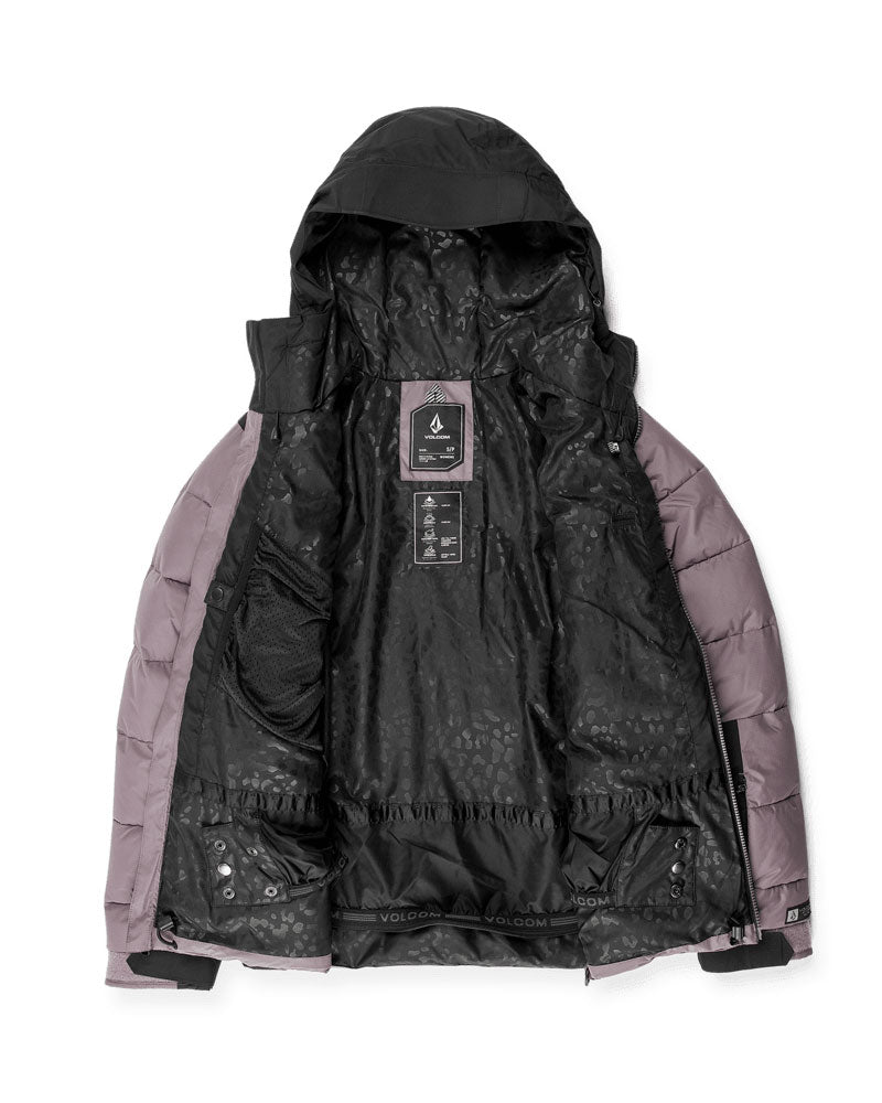 Volcom Women's Puffleup Jacket Dusty Lavender 2025