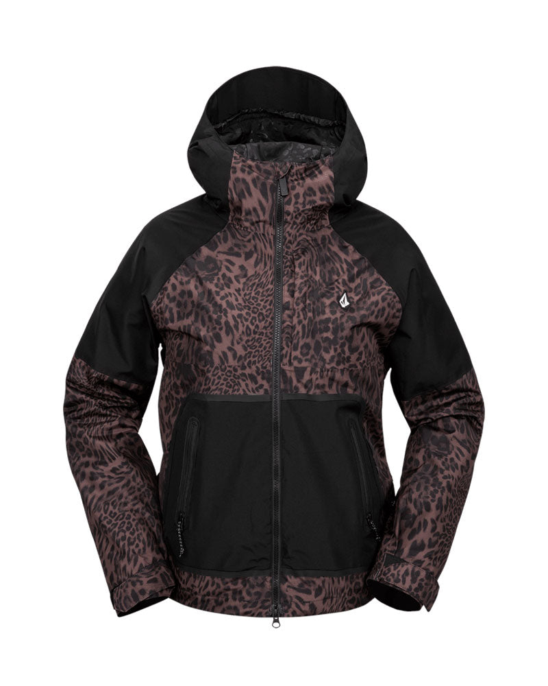 Volcom Women's Revna 20K Shell Jacket Leopard 2025