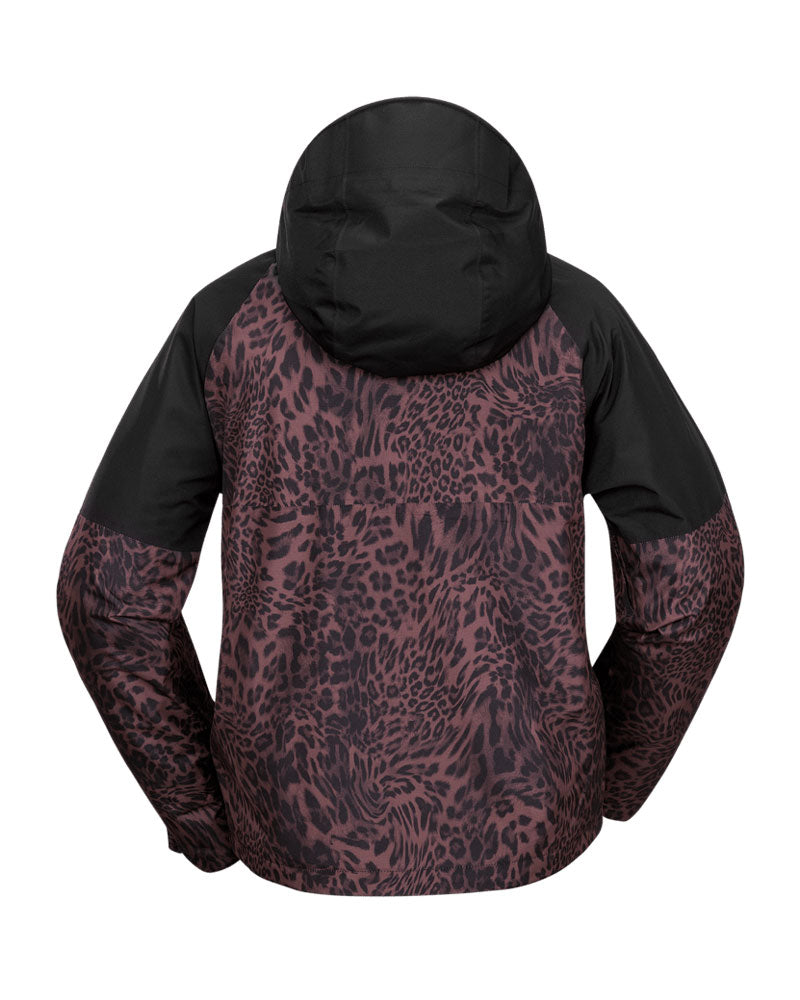 Volcom Women's Revna 20K Shell Jacket Leopard 2025