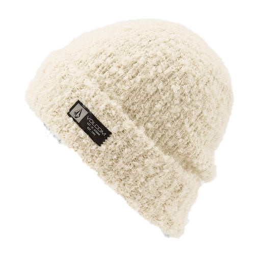 Volcom Women's Stone Teddy Beanie Moonbeam 2024