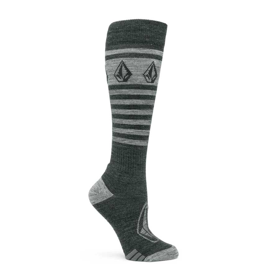 Volcom Women's Striker Wool Blend Otc Sock Black 2025