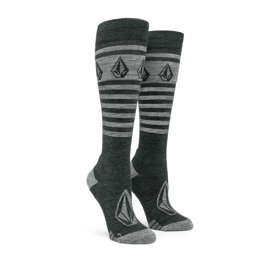 Volcom Women's Striker Wool Blend Otc Sock Black 2025