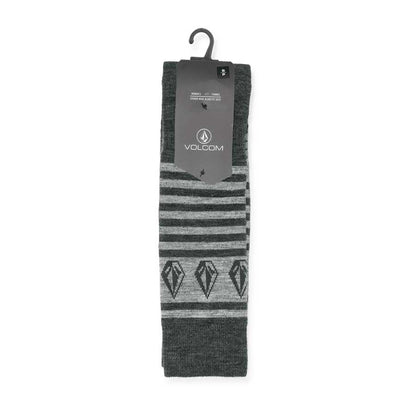 Volcom Women's Striker Wool Blend Otc Sock Black 2025