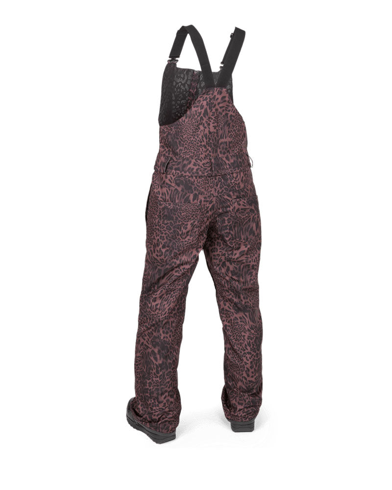 Volcom Women's Swift Bib Overall Leopard 2025