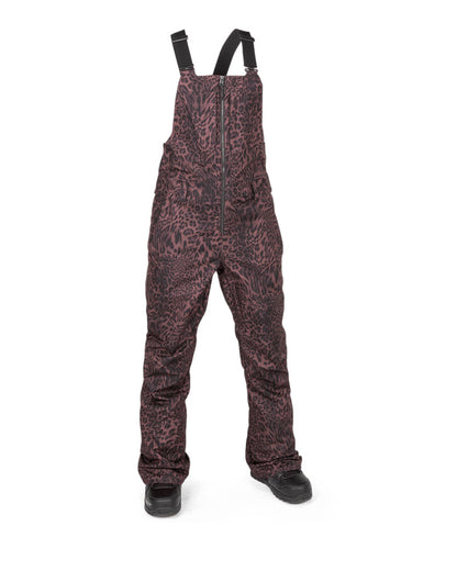 Volcom Women's Swift Bib Overall Leopard 2025