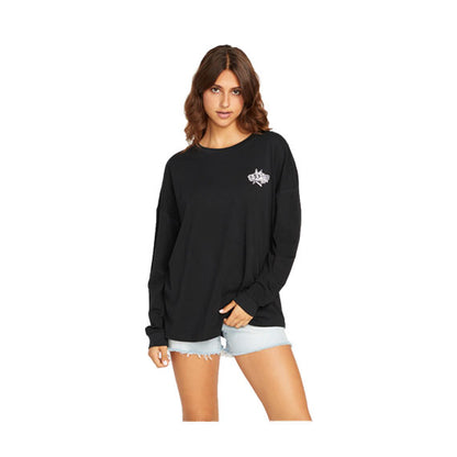 Volcom Women's Werking Doubles Long Sleeve Black