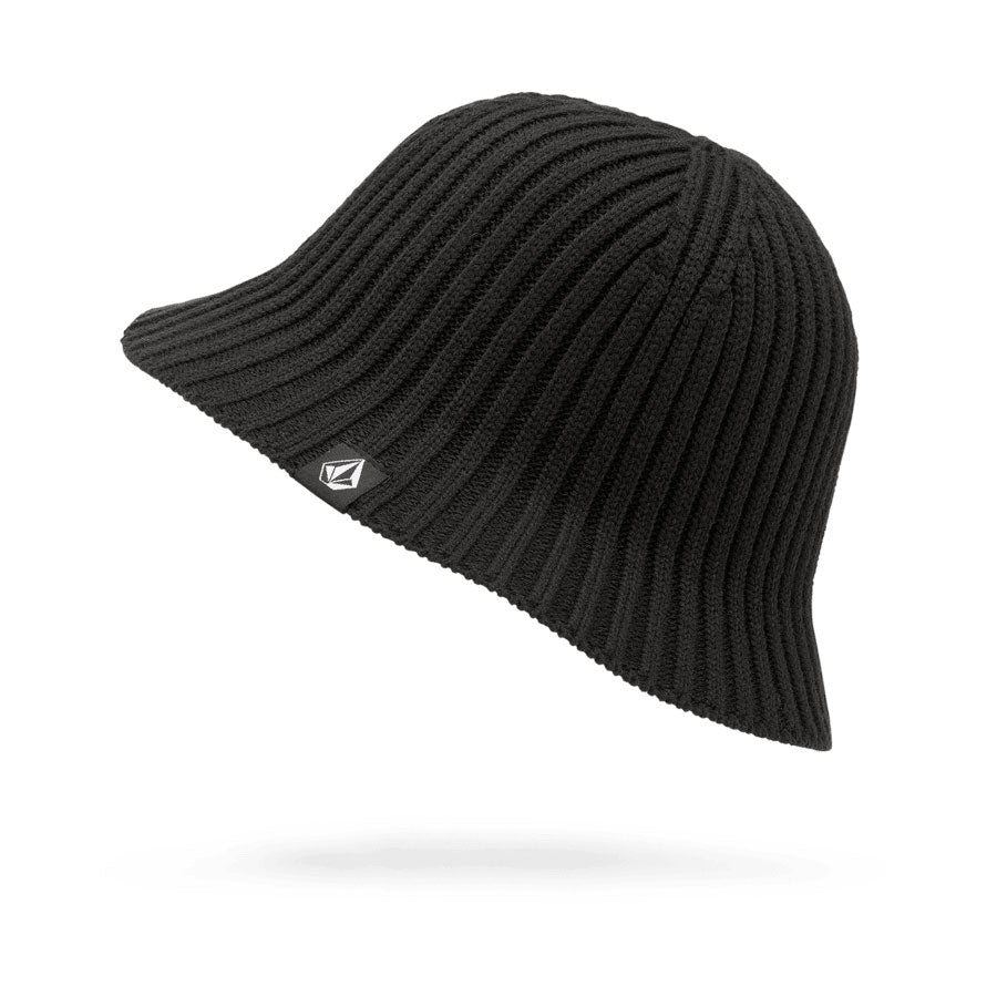 Volcom Women's Yay Knit Bucket Hat Black 2025