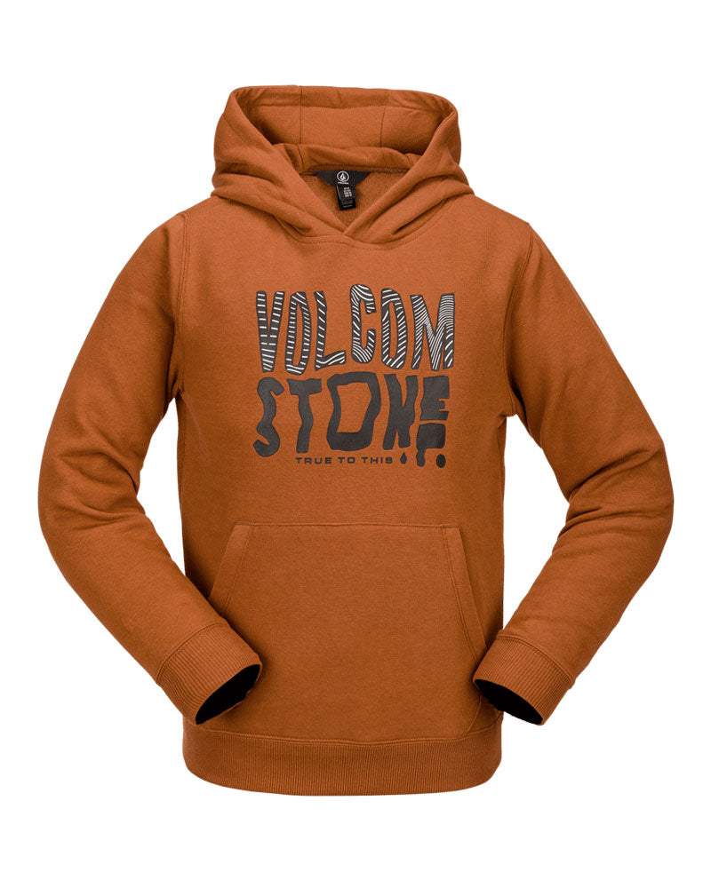 Volcom Kids' Essential Hoodie Caramel 2025