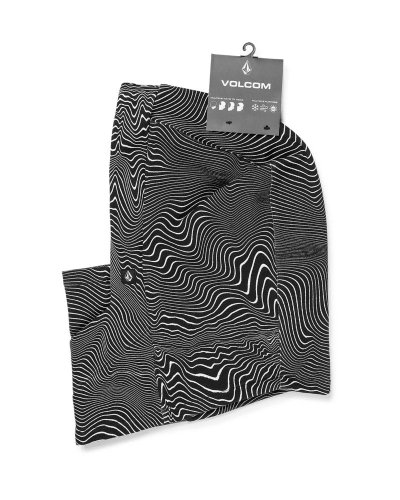 Volcom Kids' Hydro Fleece Hood Thingy Black Print 2025