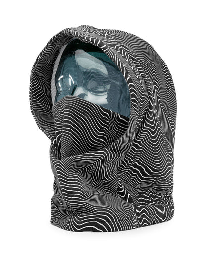 Volcom Kids' Hydro Fleece Hood Thingy Black Print 2025