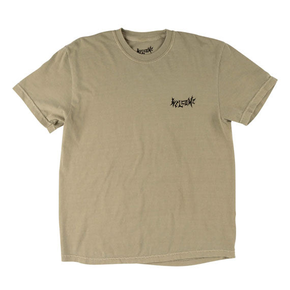 Welcome Bapholit Garment-Dyed T-Shirt - Khaki