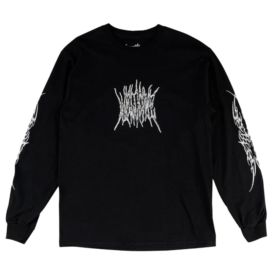 Welcome Chasm Long Sleeve T-Shirt - Black