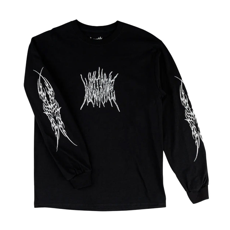 Welcome Chasm Long Sleeve T-Shirt - Black