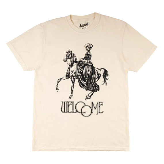 Welcome Garment Dyed Cowgirl T-Shirt Bone