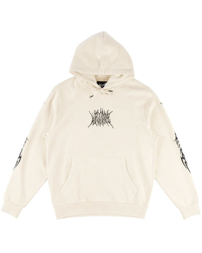 Welcome Tribe Pigment-Dyed Hoodie - Bone