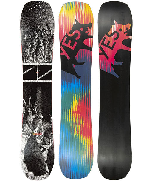 YES Men's Standard Uninc DC Snowboard 2024