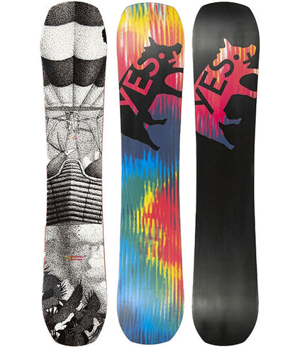 YES Men's Standard Uninc DC Snowboard 2024