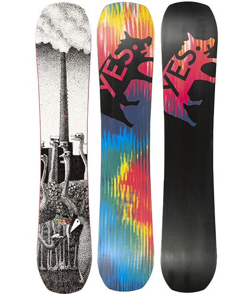 YES Men's Standard Uninc DC Snowboard 2024