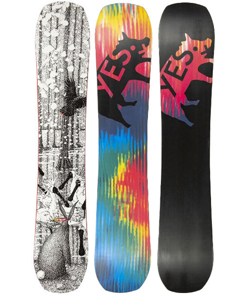 YES Men's Standard Uninc DC Snowboard 2024