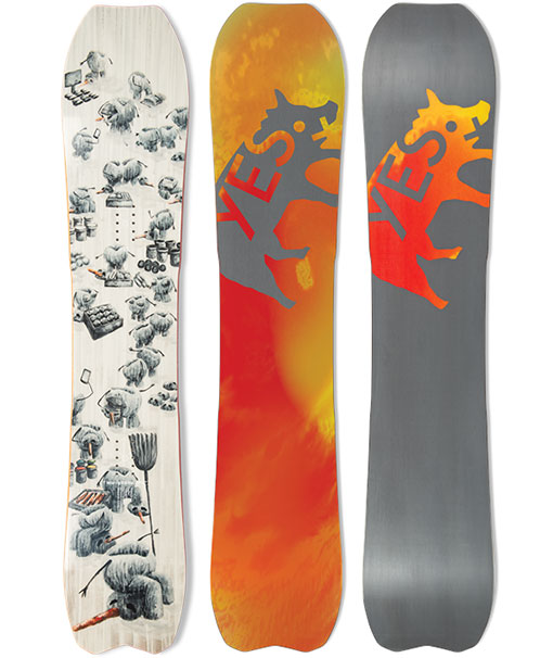 YES Men's Warca Uninc JPS Snowboard 2024