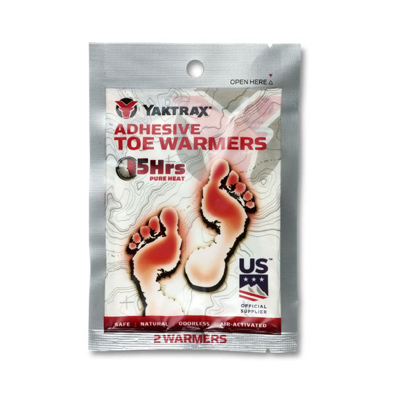 YakTrax Adhesive Toe Warmers