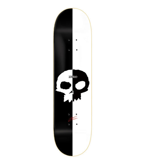 Zero Edwards Split Single Skull Deck 8.25"