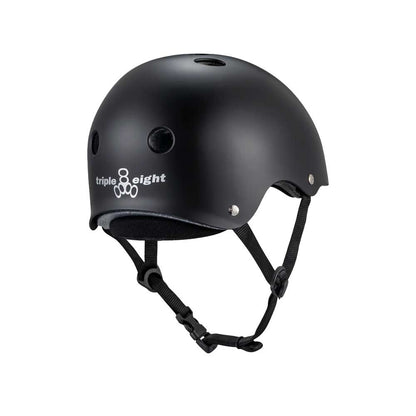 Triple 8 Deep Cover Helmet - Matte Black