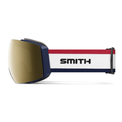 Smith I/O Mag Goggle - Sun Valley Archive/ChromaPop Sun Black Gold Mirror + Bonus Lens 2024