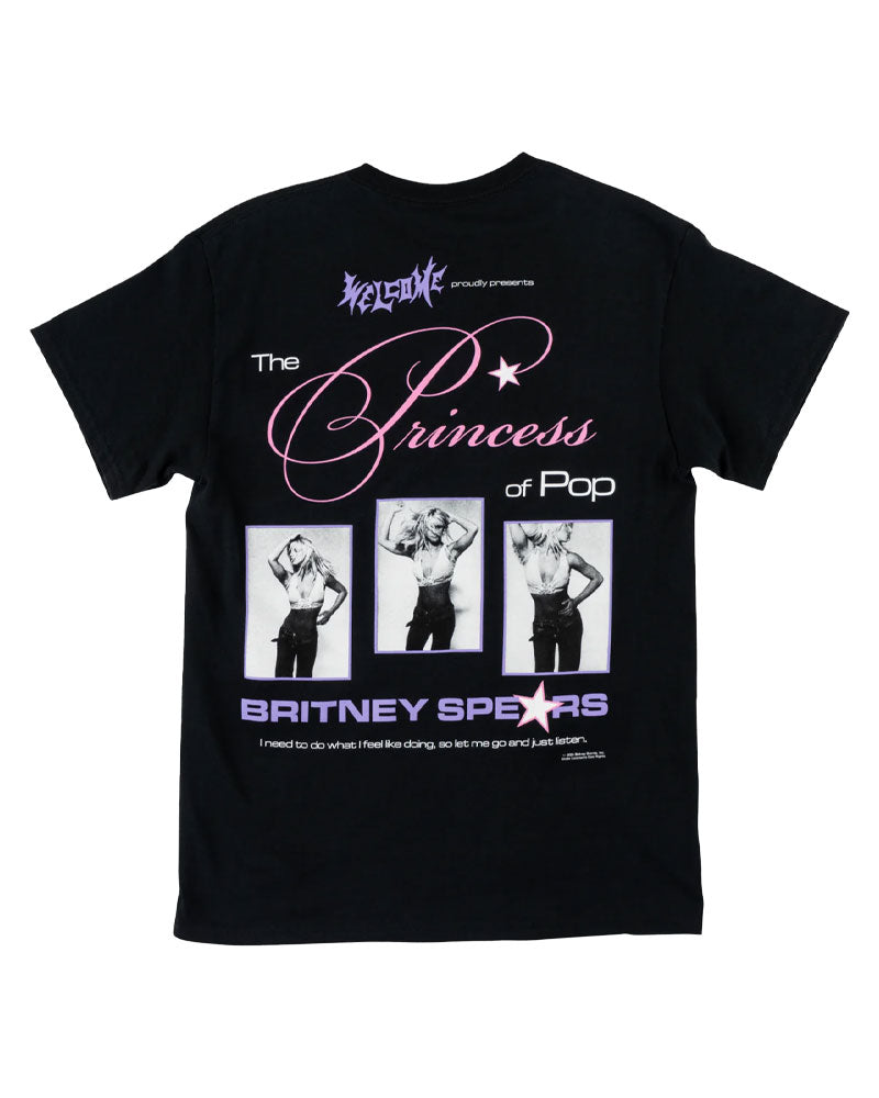 Welcome Princess T-Shirt - Black