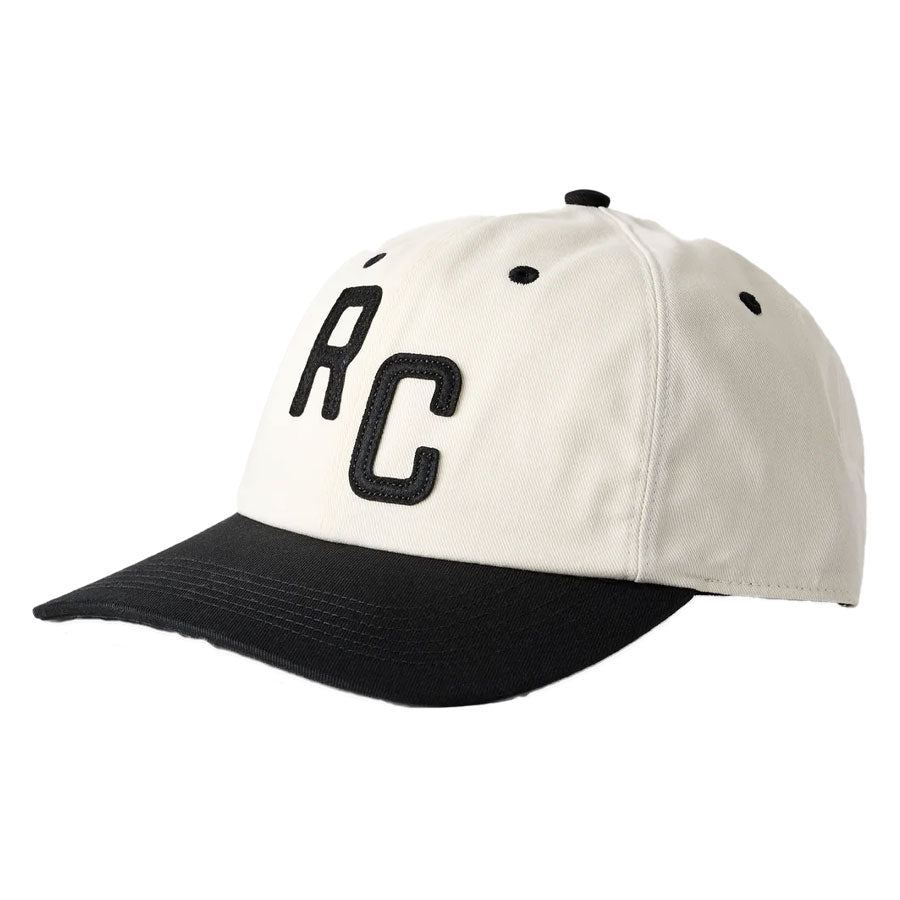 Reigning Champ Chino Twill Colourblock Cap Black/Ivory