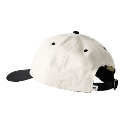 Reigning Champ Chino Twill Colourblock Cap Black/Ivory