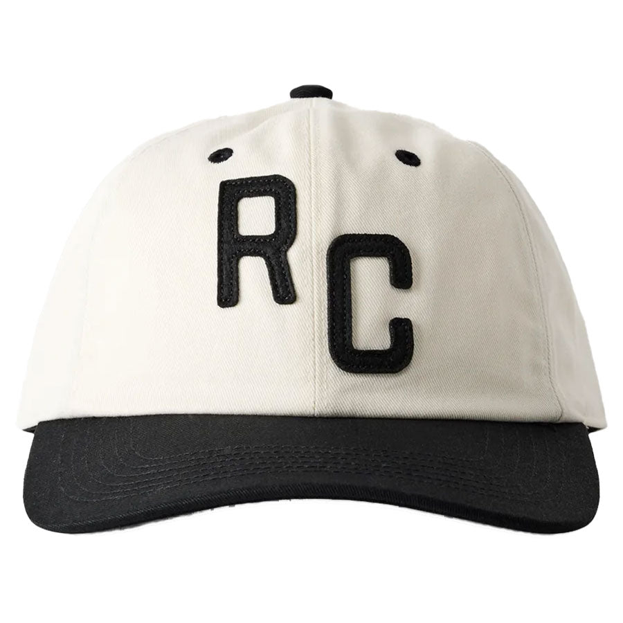 Reigning Champ Chino Twill Colourblock Cap Black/Ivory