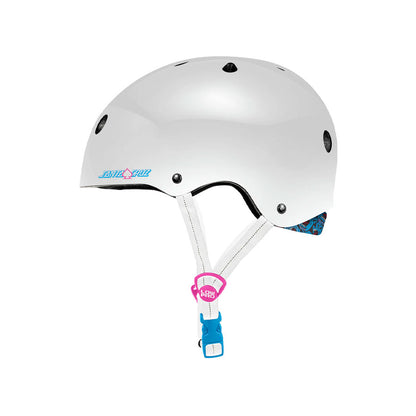 Pro-Tec Low Pro Certified Helmet - Santa Cruz White