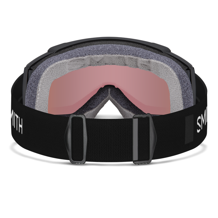 Smith Squad Mag Goggle - Black/ChromaPop Everyday Rose Gold Mirror  + Bonus Lens 2024