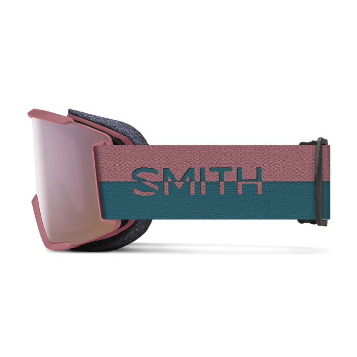 Smith Squad S Goggle - Chalk Rose Split/ChromaPop Everyday Rose Gold Mirror + Bonus Lens 2024