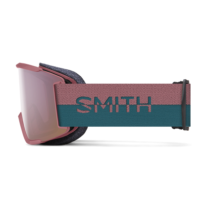 Smith Squad S Goggle - Chalk Rose Split/ChromaPop Everyday Rose Gold Mirror + Bonus Lens 2024