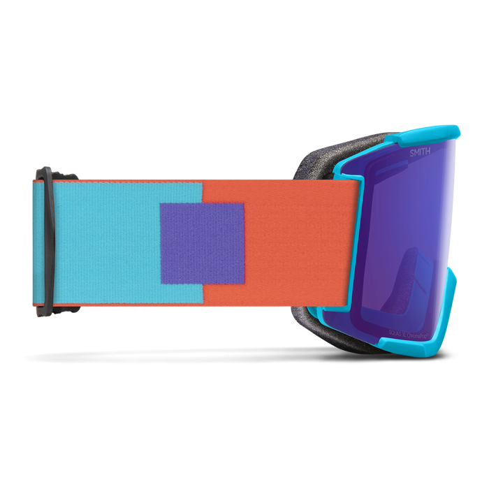 Smith Squad XL Goggle - Olympic Blue/ChromaPop Everyday Violet Mirror + Bonus Lens 2024