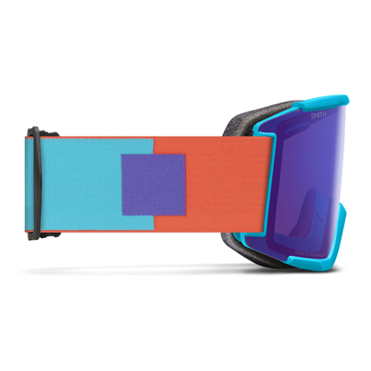 Smith Squad XL Goggle - Olympic Blue/ChromaPop Everyday Violet Mirror + Bonus Lens 2024