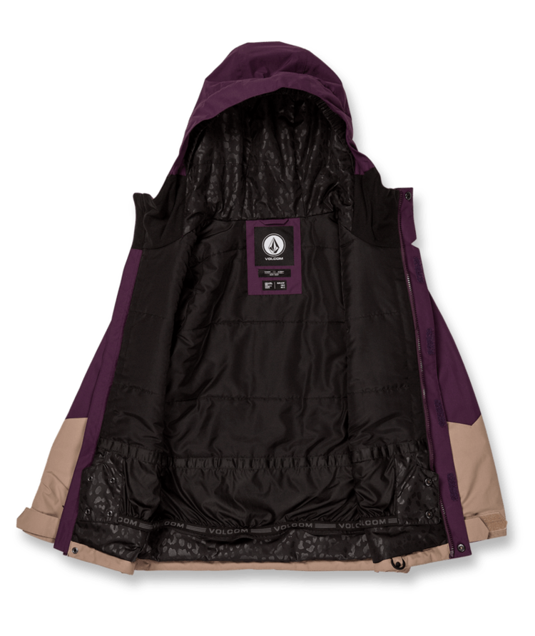 Volcom Kids' Sass'N'Fras Ins Jacket Blackberry 2024