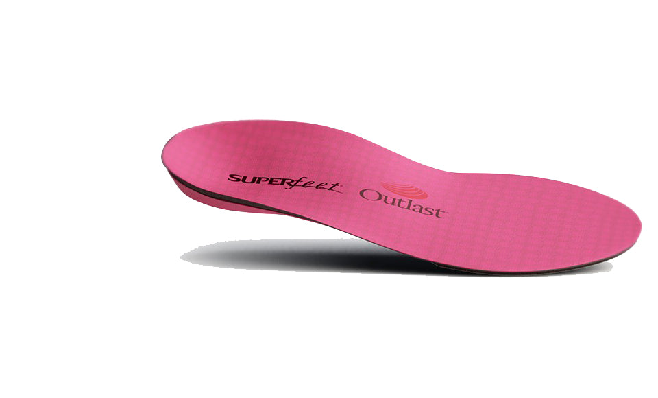 Superfeet Hot Pink C Insole M5.5-7 W 6.5-8