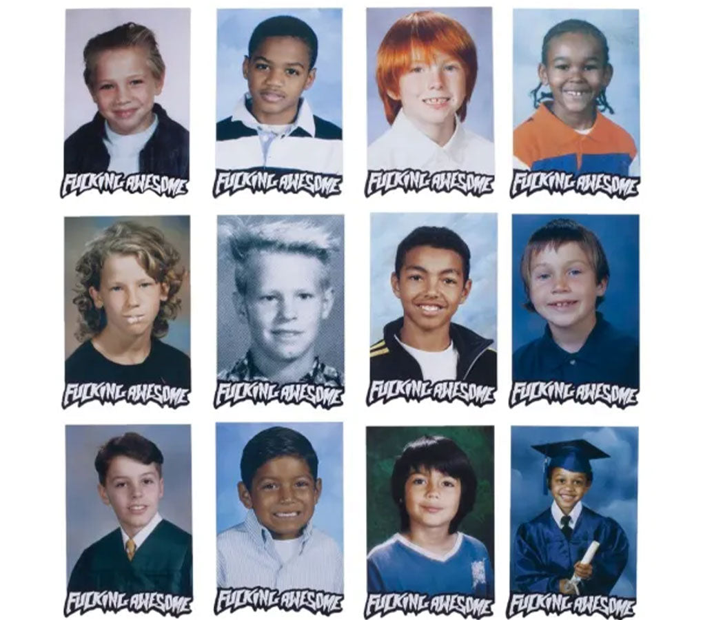 Fucking Awesome Class Photo Sticker Pack