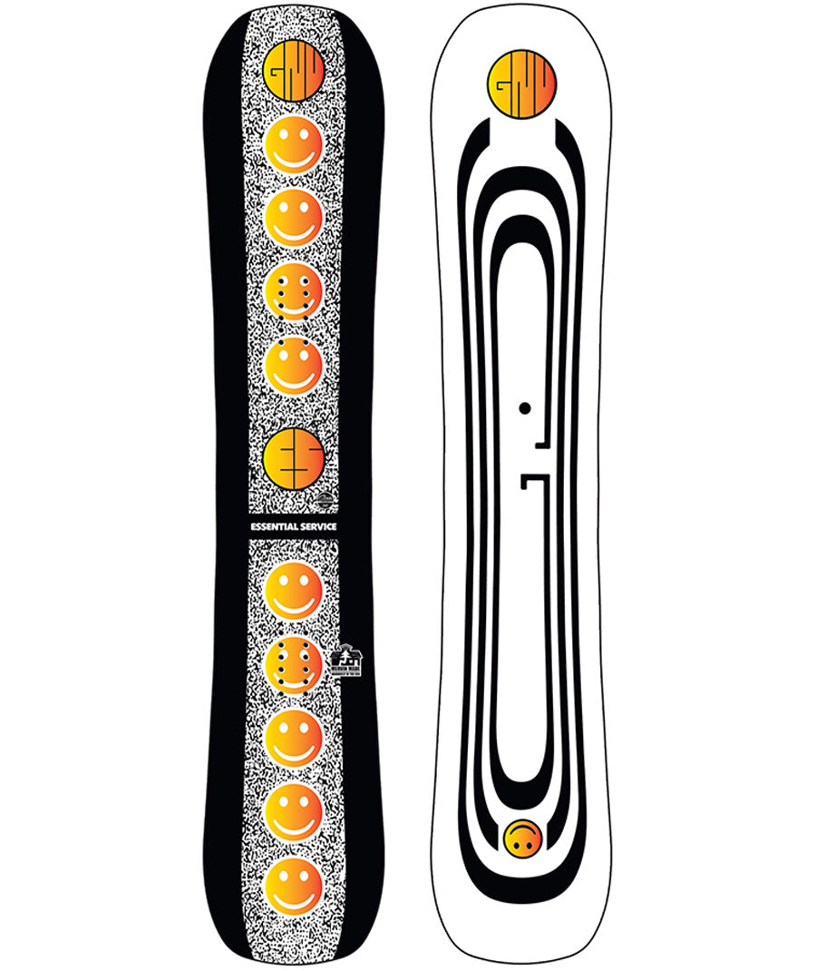 Gnu Men's Essential Service Snowboard 2023