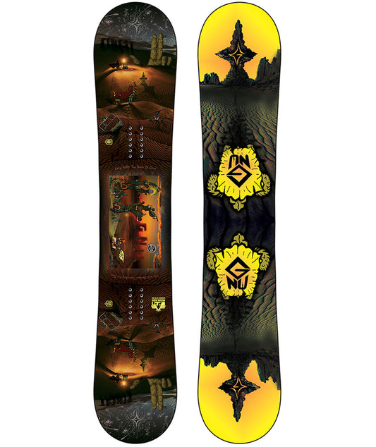 Gnu Men's Finest Wide Snowboard 2023