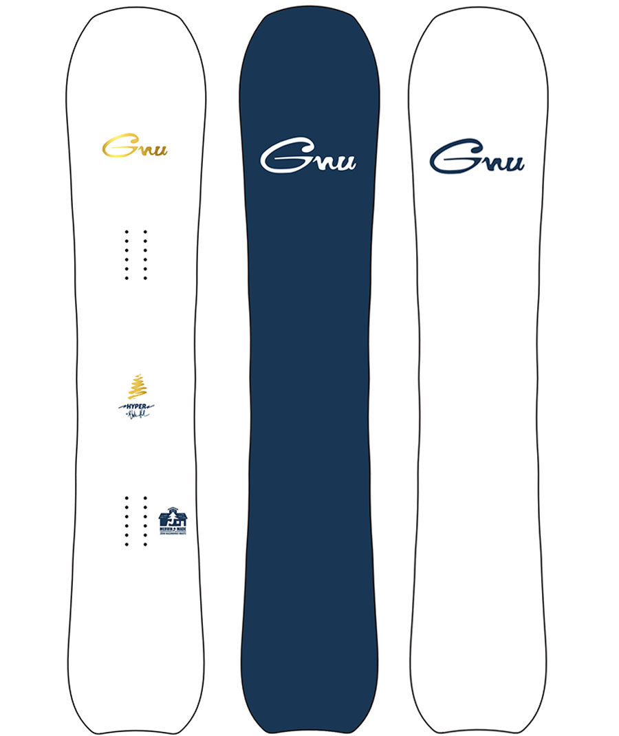 Gnu Men's Hyper Wide Snowboard 2023