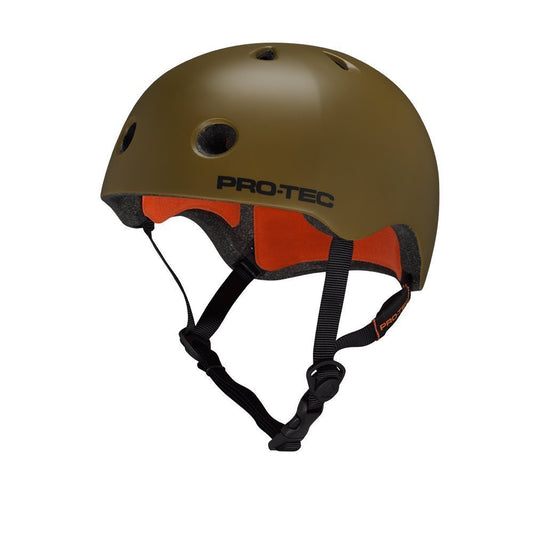 Protec Street Lite Satin Army Grn Helmet