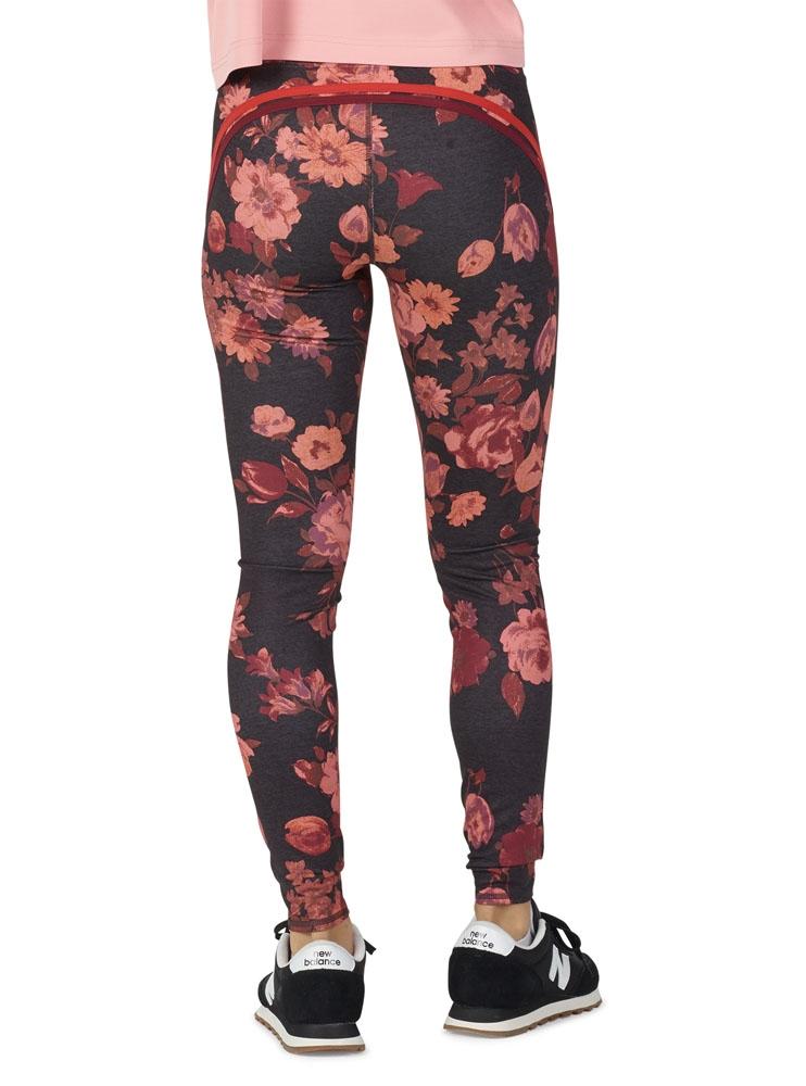 Burton Women's Luxemore Legging True Black Heather Wildflowers