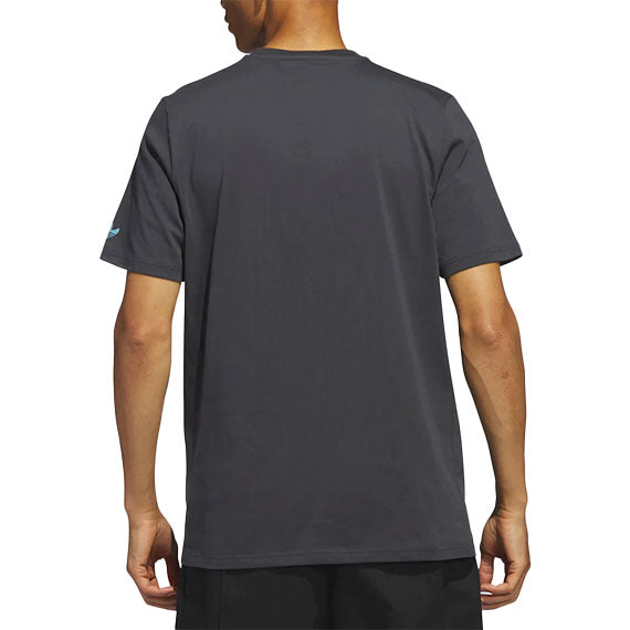 Adidas Shmoo Logo T-Shirt Carbon/Pre Blu