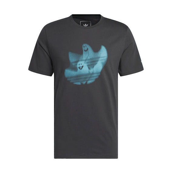 Adidas Shmoo Logo T-Shirt Carbon/Pre Blu